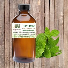 PEPPERMINT ORGANIC ESSENTIAL OIL Pure Therapeutic Grade Wholesale Bulk USA