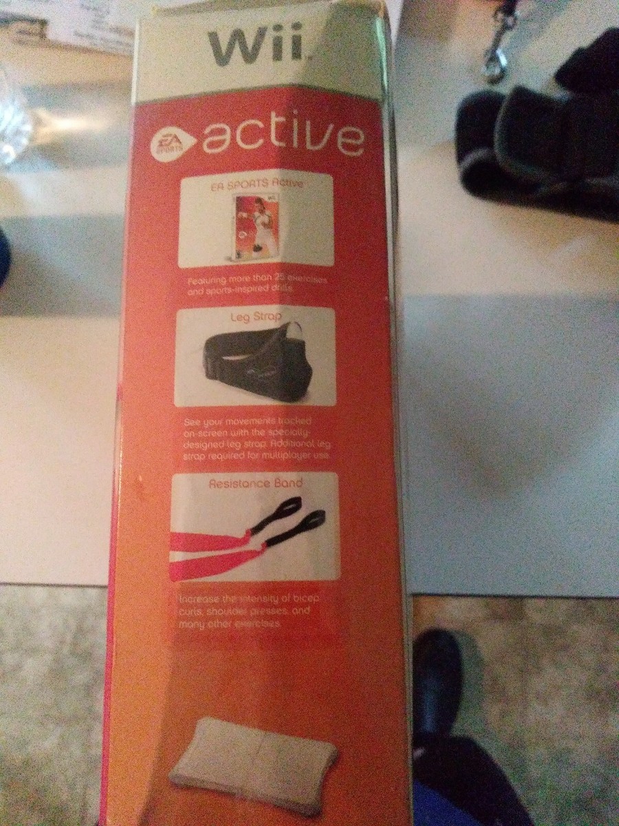 EA Sports Active Personal Trainer Nintendo Wii Leg Strap, Game