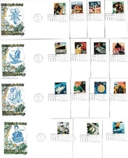 United States Scott 3191a-o Unaddressed.