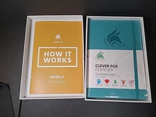 Clever Fox Undated Planner Weekly - Agenda Calendar To Boost Productivity