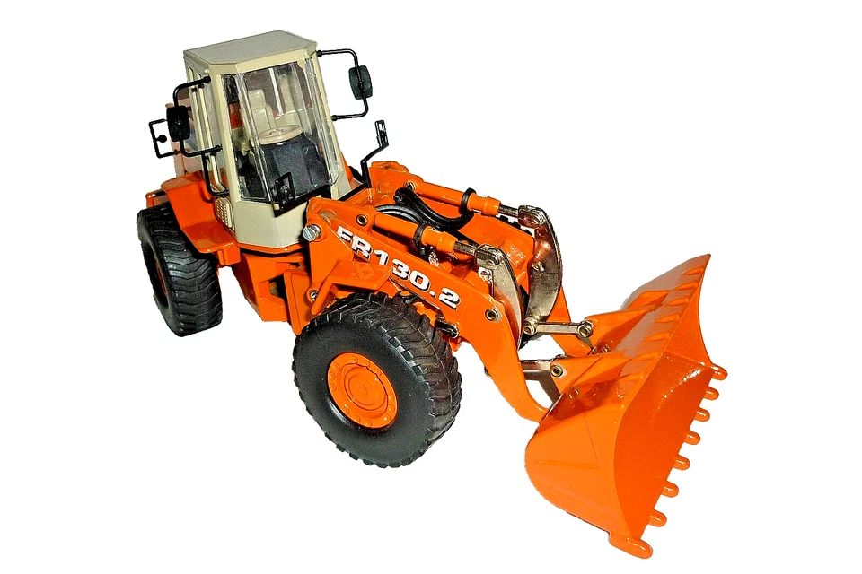 ROS Metallmodell Radlader Fiat Hitachi FR 130.2 1:32 Excavator - Bild 4 von 4