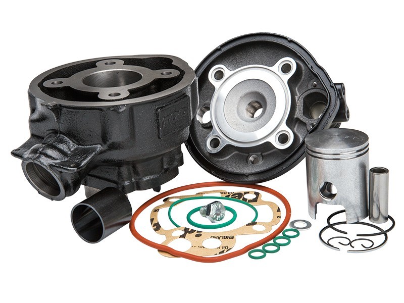 Kit Haut Moteur TOP PERFORMANCE Fonte 50cc - Pour Peugeot XP6/XR6/XR7/XPS 50/MK7/NK7, Moteur AM6, Neuf