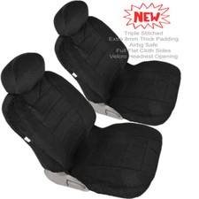 3 Layer Dg Front 2 Bucket Seat Cover Universal Fitted Premium Thick Quality