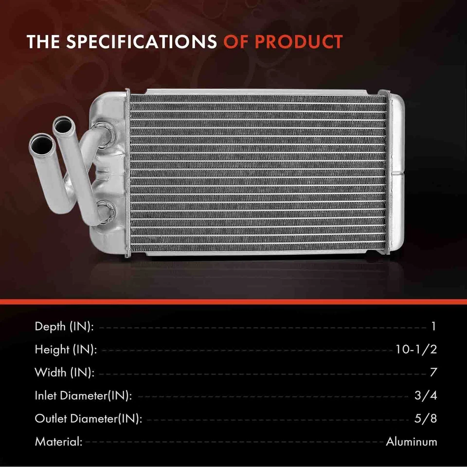 Núcleo de calefacción de climatización para Buick LeSabre 2000-2005 3,8 L Olds Aurora Pontiac Bonneville Foto 3 de 4