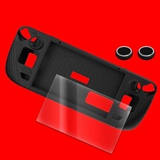 Dustproof Protective Case Screen Protector Rocker Cap Cover for Steam Deck 7"