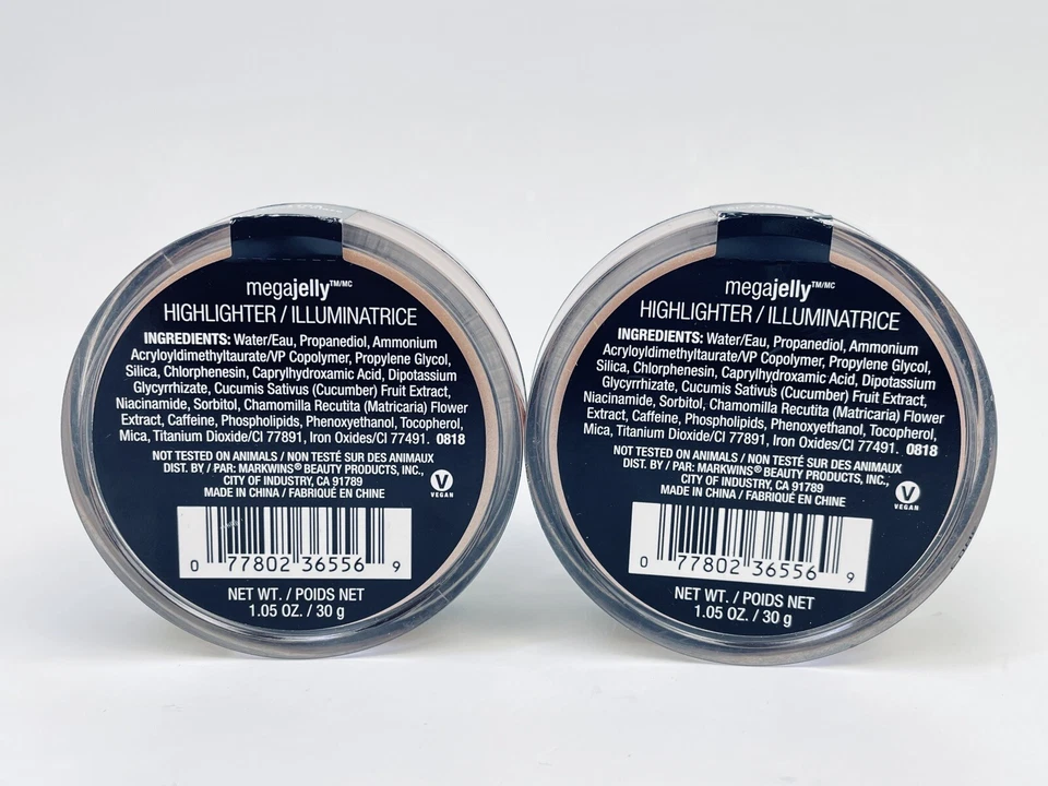 Lot of 2 Wet N Wild Mega Jelly Highlighter in 110A Blaze And Glaze - Image 3 of 4