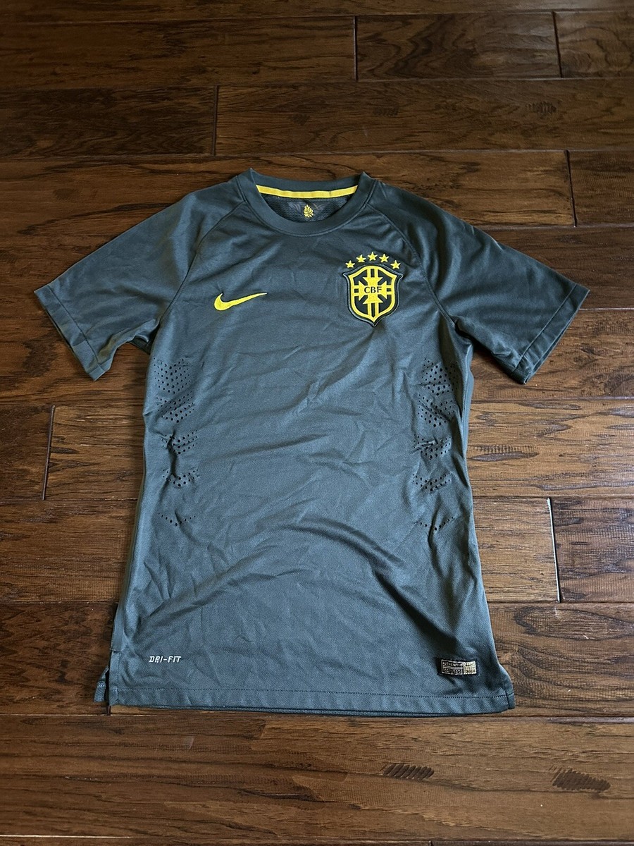 【希少】ブラジル代表 2014 オーセンティックMade in Brazil Authentic 2014 Brazil Jersey Vintage Black Size S Match Version | eBay
