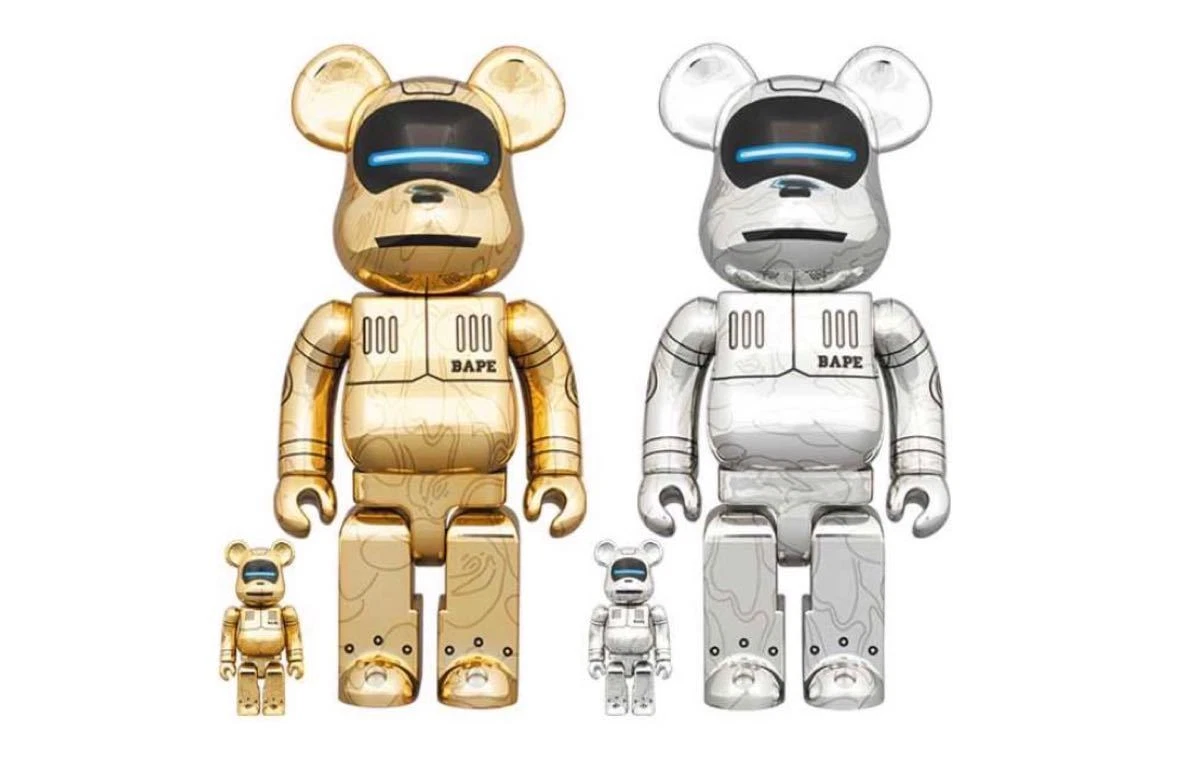 BE@RBRICK SORAYAMA MILO 100% u0026 400% 2体-