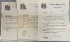 (3) Three Vintage Business Men's Assurance Co Payment Reminders 1939