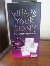 WHAT'S YOUR SIGN HOROSCOPE GAME PARTY FAMILY GET TOGETHER GAME NEW SEALED IN BOX
