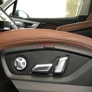 Details About Interior Seat Adjustment Knob Button Switch Cover Trim For Audi Q7 4m 2016 2019