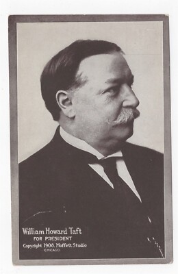 WILLIAM H TAFT PRESIDENTIAL ELECTION 1908 POLITICAL POSTCARD | eBay