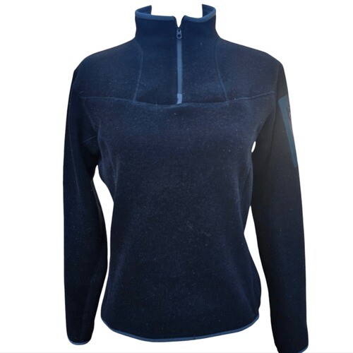 Arc'Teryx Giacca Pile Donna Logo Polartec Vintage Nero Medium