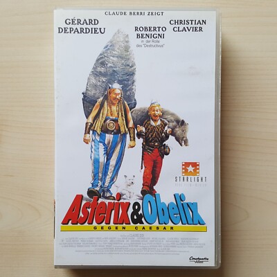 Asterix & Obelix gegen Cäsar VHS Kassette in Hülle OVP