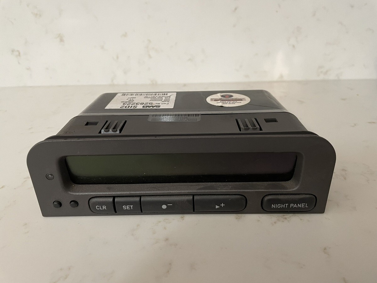 ✓ SAAB OEM 9-3 93 FRONT SID2 SID 2 INFORMATION DISPLAY SCREEN LCD