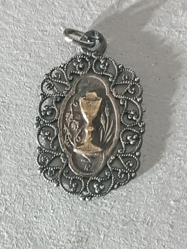 Pendentifs Religieux Anciens En Argent - Bijoux Vintage - Occasion