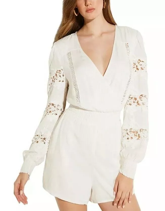Guess lace best sale playsuit
