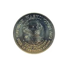 George Washington ~ Presidential Collector Coin ~ Commemorative ~ 1992 ~ Shell 