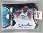 Brandon Miller 2025 Topps Three #V3A-BM Gold Veteran 3 Patch Auto /10