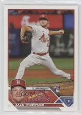 2023 Topps Series 1 Advanced Stat Back 21/300 Zack Thompson #34 00em