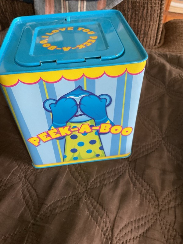 Schylling Jack In The Box Peek A Boo Monkey  Great Shape