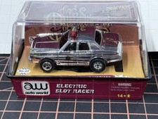 AUTOWORLD DUKES OF HAZZARD ROSCOE'S 1977 DODGE MONACO POLICE CAR HO Slot Car