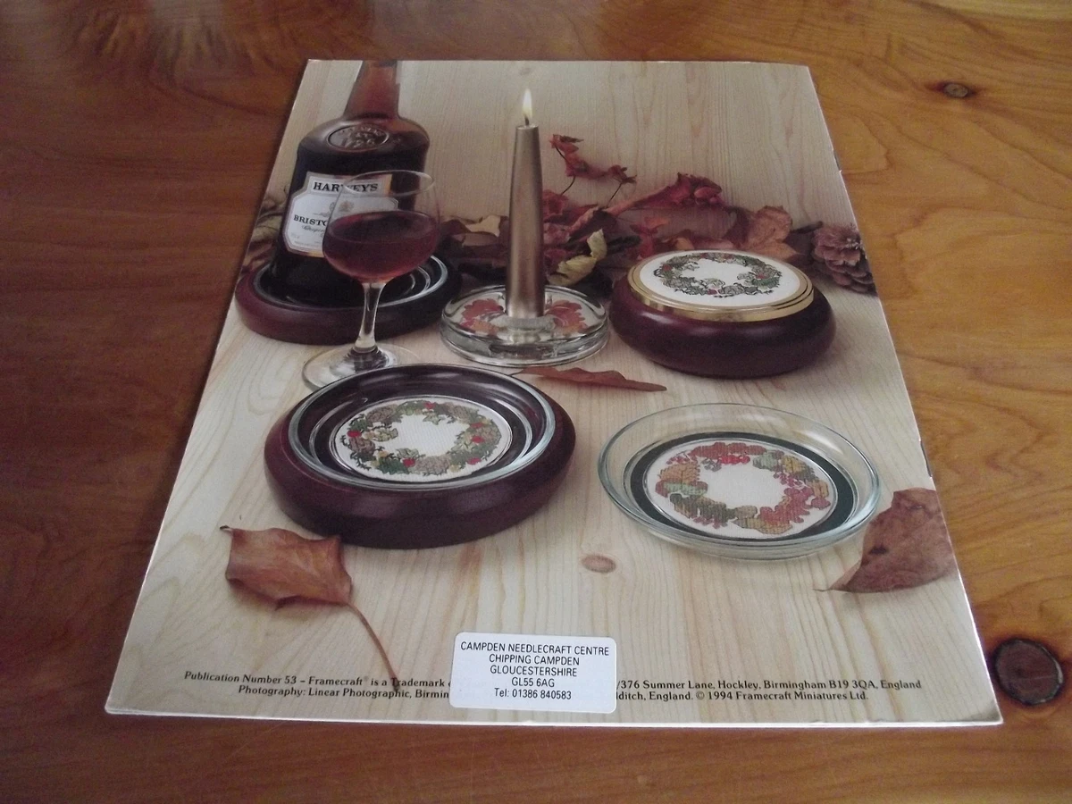CROSS STITCH BOOK FOUR SEASONS DESIGNS 1994 BY JULIE COOK GREAT * MUST SEE