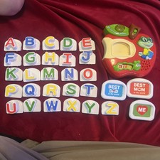 Leap Frog Tad's Fridge Phonics Magnetic Alphabet ABCs Complete TESTED WORKS