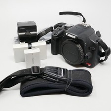 Canon EOS Rebel T1i Digital SLR 15.1MP Black Camera Body, 3in Screen, USB