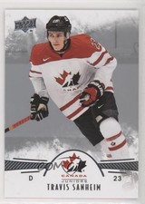 2016 Upper Deck Team Canada Juniors Men's Team Travis Sanheim #42 0h1