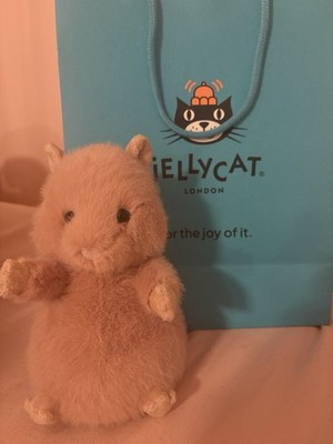 Jellycat Hank Hamster Small Brown Plush Stuffed Animal 2023