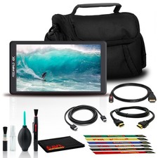 FeelWorld F570 5.7" 4K HDMI Camera Monitor Includes HDMI Cables, Bag, and More