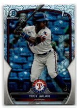 2023 Bowman Chrome #BCP-221 Yosy Galan Mega Box Texas Rangers