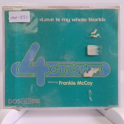 4 Tune Featuring Frankie McCoy   Love Is My Whole World, Maxi-CD (G+/G-), MM-893