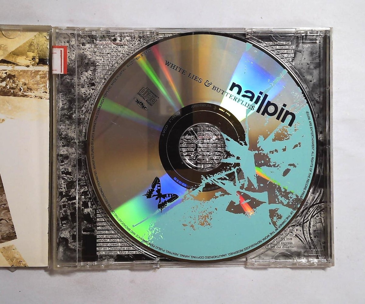 Nailpin – White Lies & Butterflies AVCD-17833 JAPAN CD