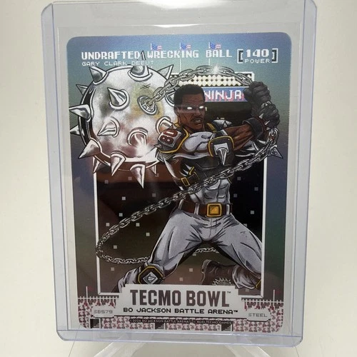 Bo Jackson Battle Arena Undrafted Wrecking Ball Gary Clark SB579 Scoreboard SP