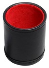 (6) 16mm Chinese Japanese Theme Dice w/Pouch +PU Leather Dice Cup Red Felt Lined — photo 5