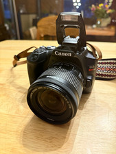 Canon EOS Rebel SL3 24.1MP DSLR Black w/ EF-S 18-55mm IS STM Lens