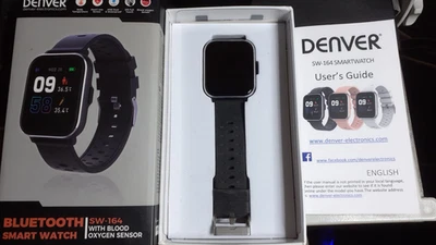 Denver Bluetooth Smartwatch SW-164 Schwarz