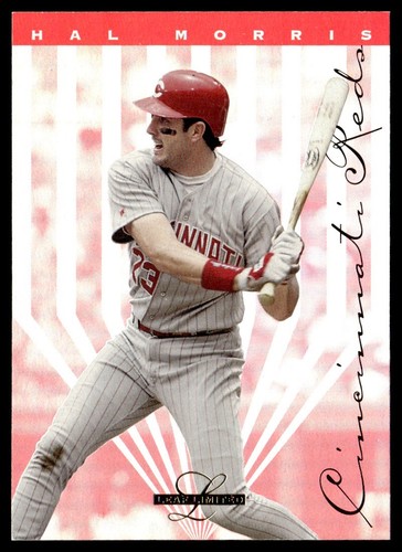 1995 Leaf Limited Hal Morris #75 card
