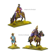 Antigonid Heroes - Hail Caesar - Metal Miniatures - Warlord Games - Brand New