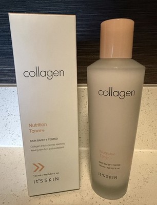 NIB Its Skin Collagen Nutrition Toner+ 150ml 5.07oz Firming Elasticity Skincare