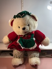 1992 Snowflake Teddy 20  Dan Dee HTF 