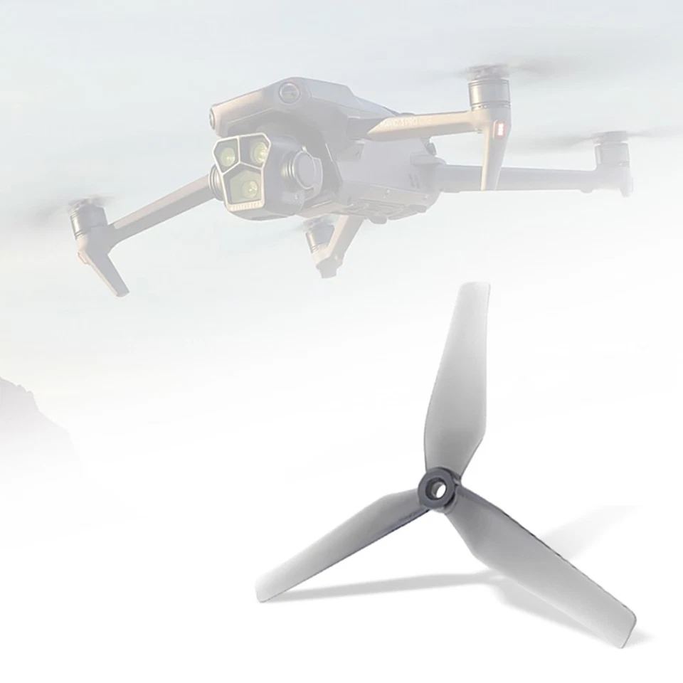 2Pairs HQProp D6 x 4.5 x 3 Grey 6-inch FPV Racing Propeller Tri-Blade Propeller - Image 4 of 4