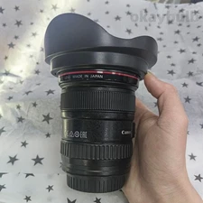 Canon EF 17-40mm f/4L Ultra Wide Angle Zoom Lens w/ Lens Hood for Canon EF Mount