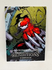 2024 Marvel Renditions Spider-Man #29 Carnage Artist Autograph Iban Coello 40/65