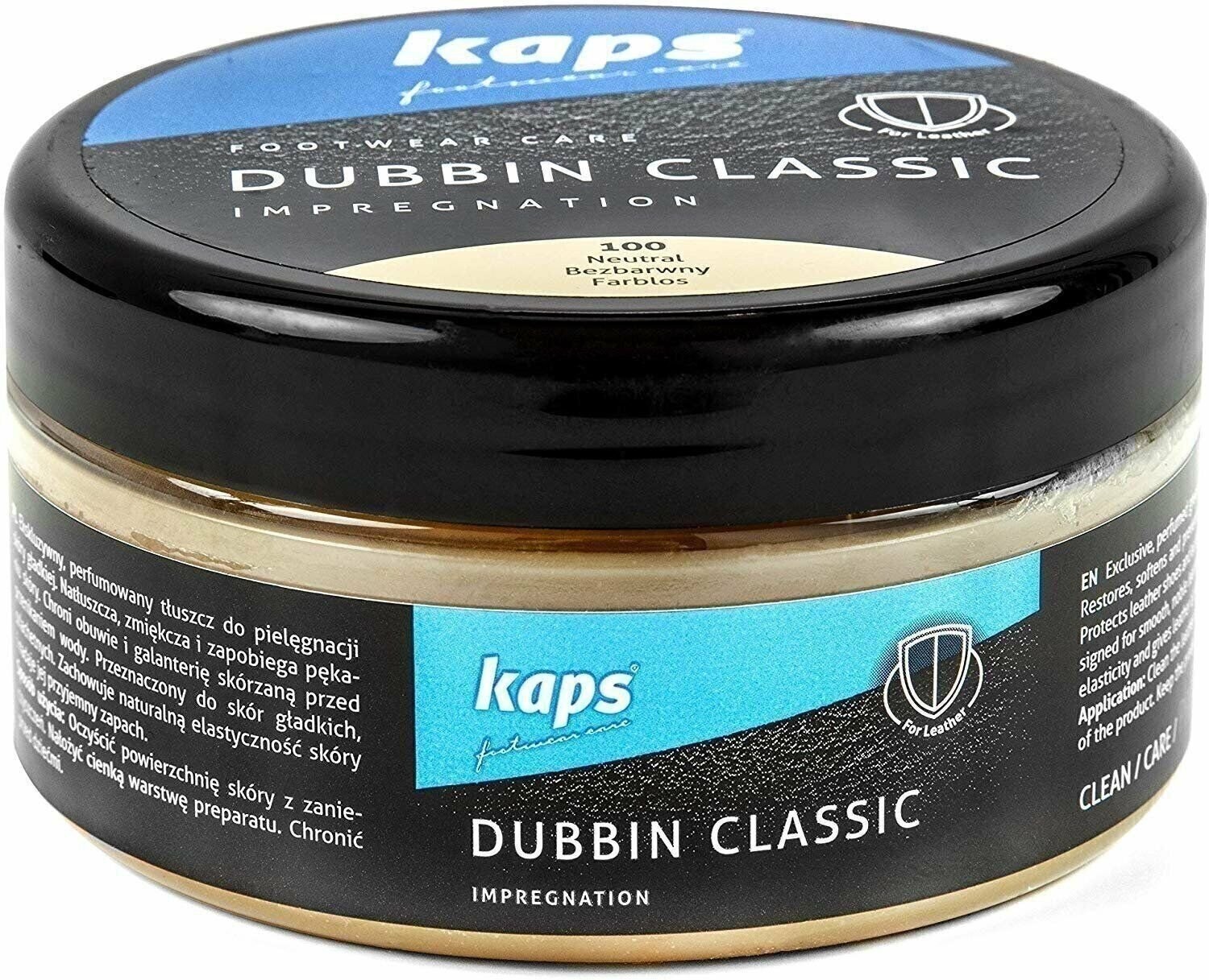 Graisse Dubbin Classic Kaps pour l'entretien des chaussures de randonnée en cuir