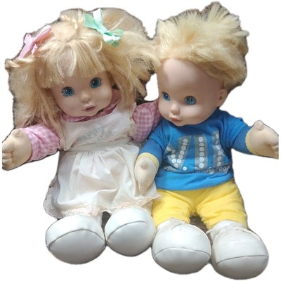 Vintage 2000 Dsi Too Cute Twins Interactive Talking Dolls Hands