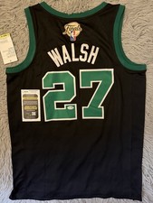 JSA COA Jordan Walsh Signed Autographed Boston Celtics NBA Finals Jersey Large