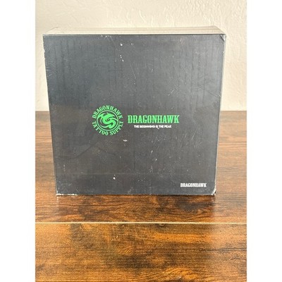Dragonhawk Tattoo Supply Complete Kit Professional Body Art Equipment Black Box